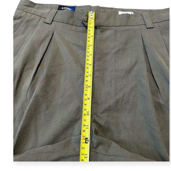 Callaway Golf Shorts Men’s 38 Pleated Performance Outdoors Dad Trousers - Picture 4 of 7